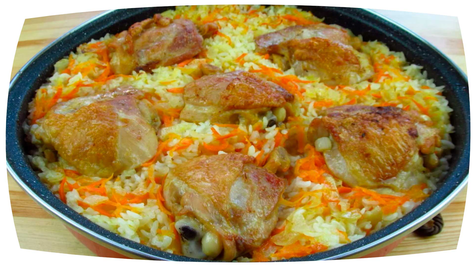 Рис с овощами и курицей в духовке, подробный рецепт, простое, вкусное и полезное блюда
